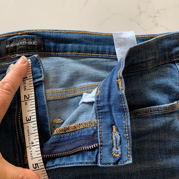 Banana Republic Blue Jean Shorts - Picture 7 of 9